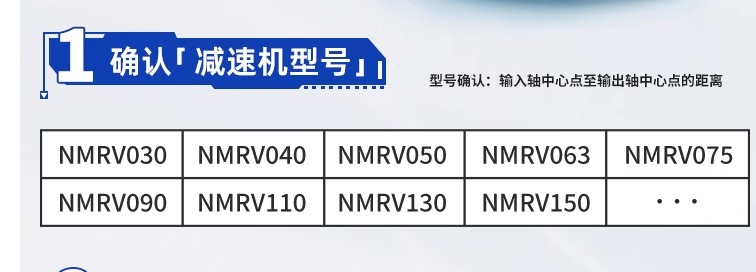 蜗轮减速机技术参数