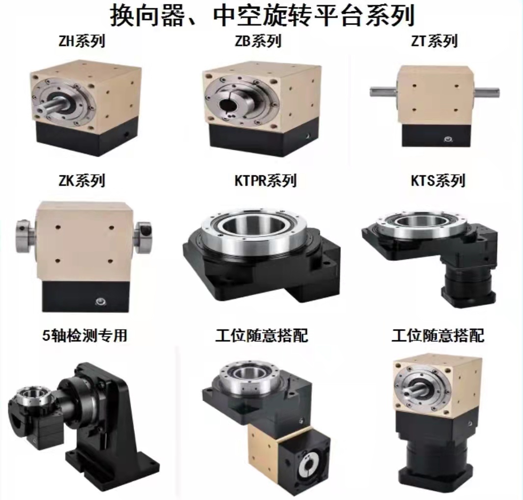 中空旋转平台如何借助减速机实现旋转